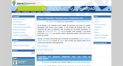 Desktop Screenshot of javahispano.org